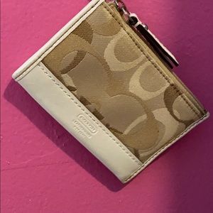 coach mini wallet